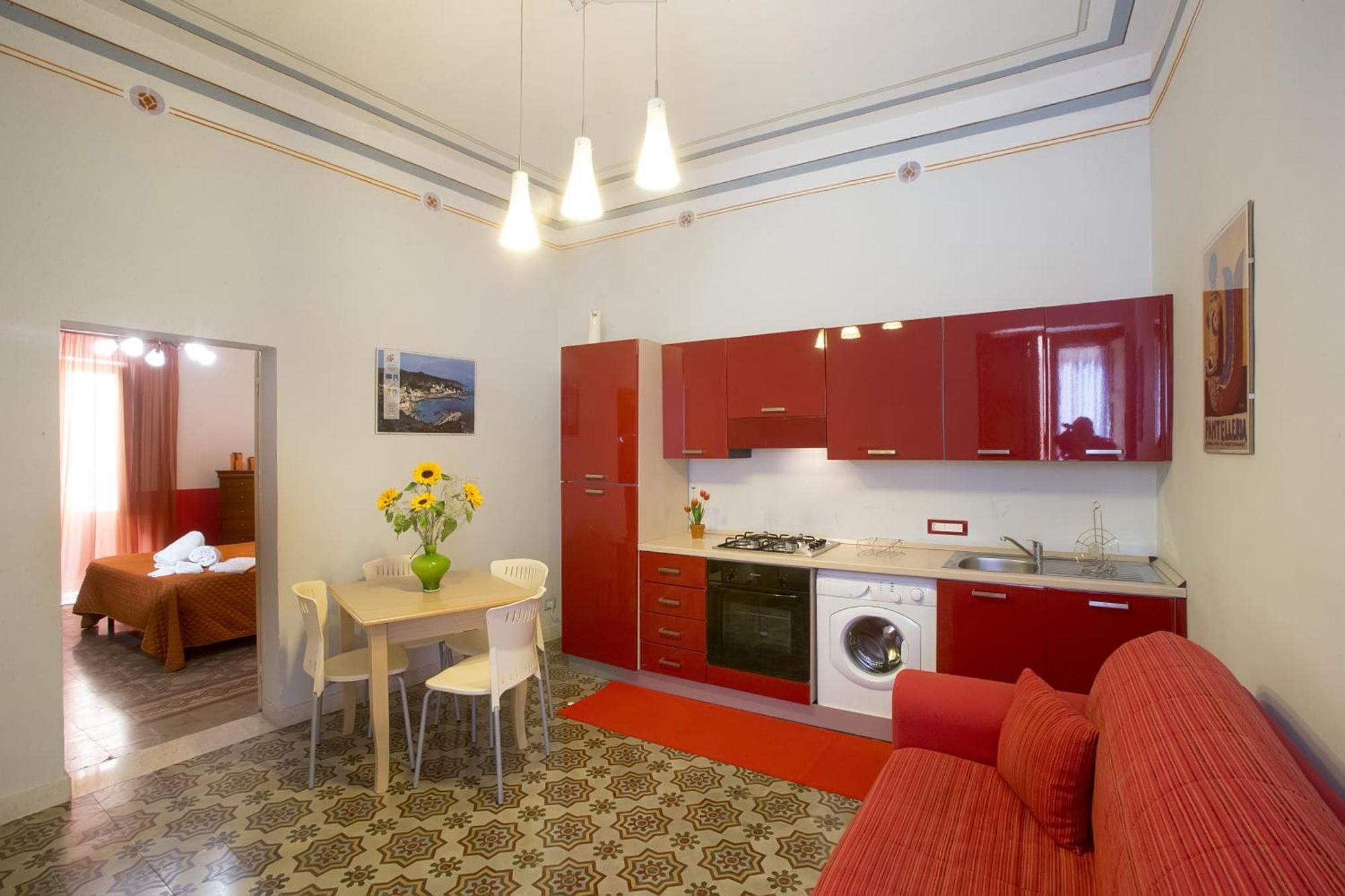 Il Cortile Fiorito Daire Trapani Oda fotoğraf