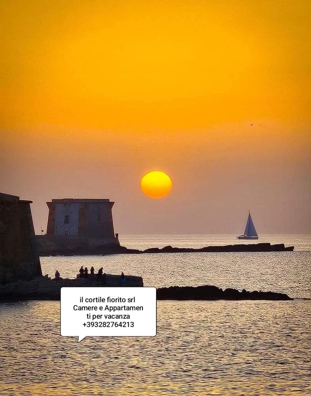 Il Cortile Fiorito Daire Trapani Dış mekan fotoğraf
